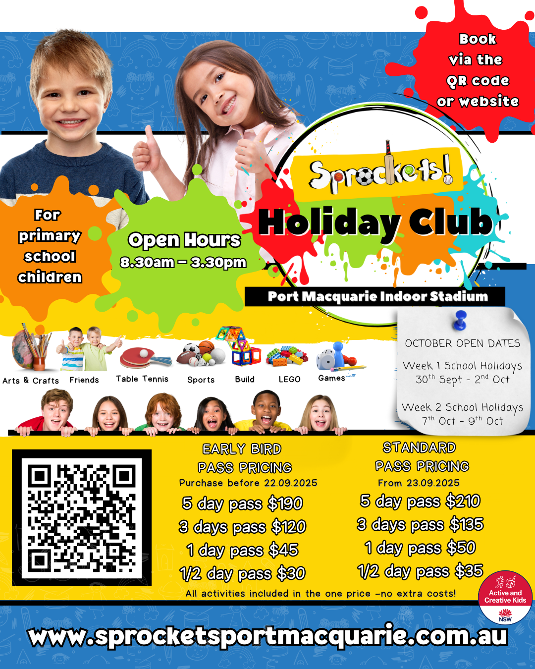 Oct 2025 Holiday Club